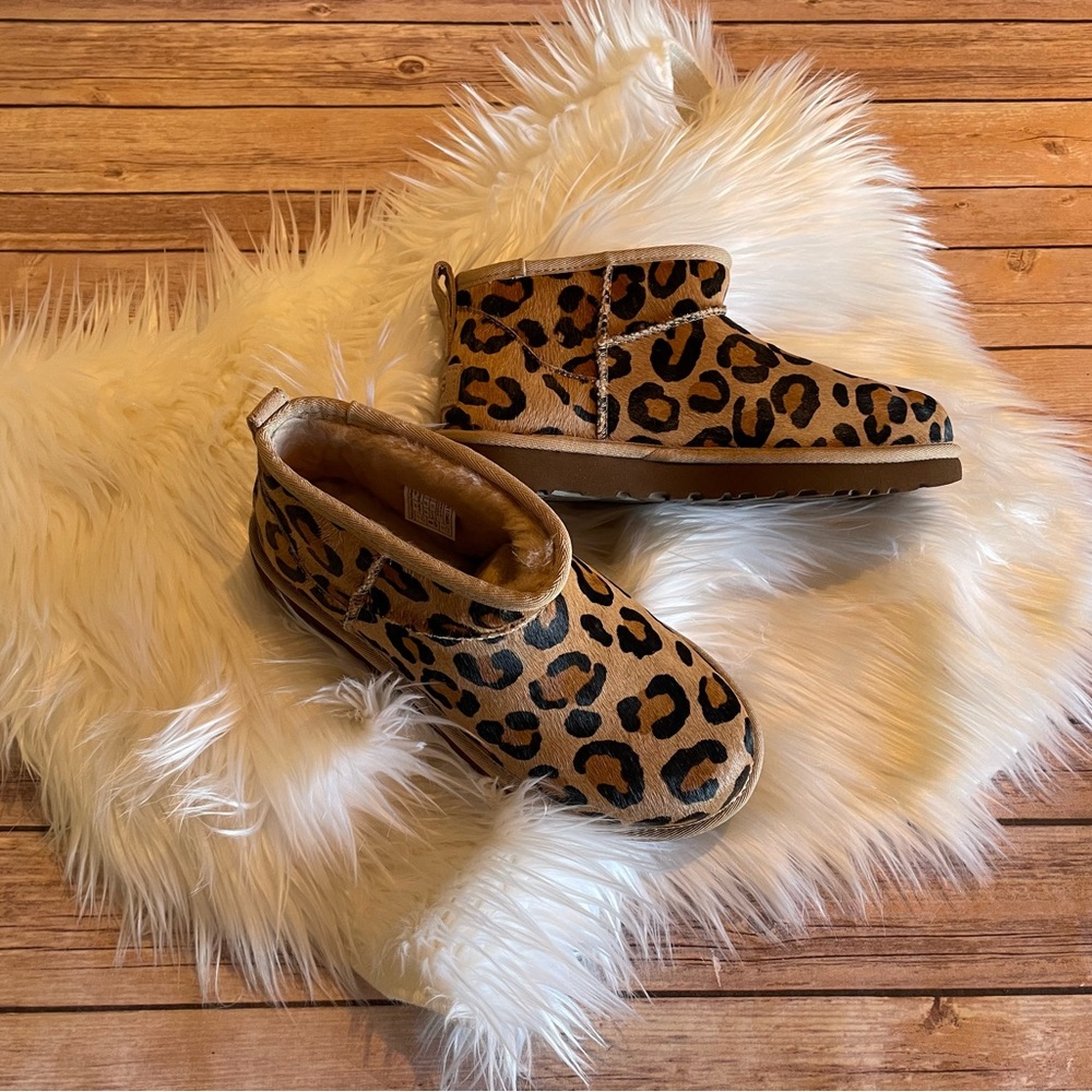 UGG Ultra Mini Classic Genuine Calf Hair Bootie - Picture 5 of 8